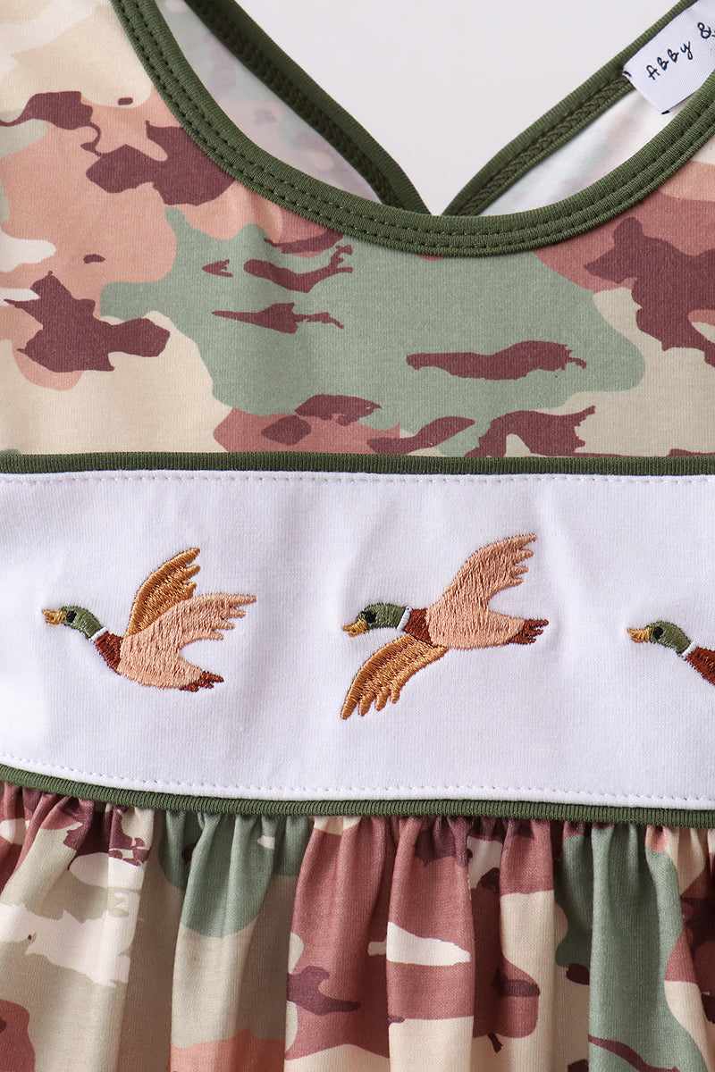 Duck Camo Embroidered Bloomer Set