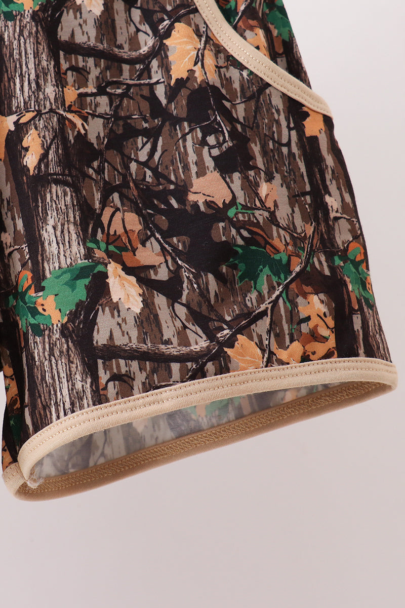 Camo Duck Embroidered Set