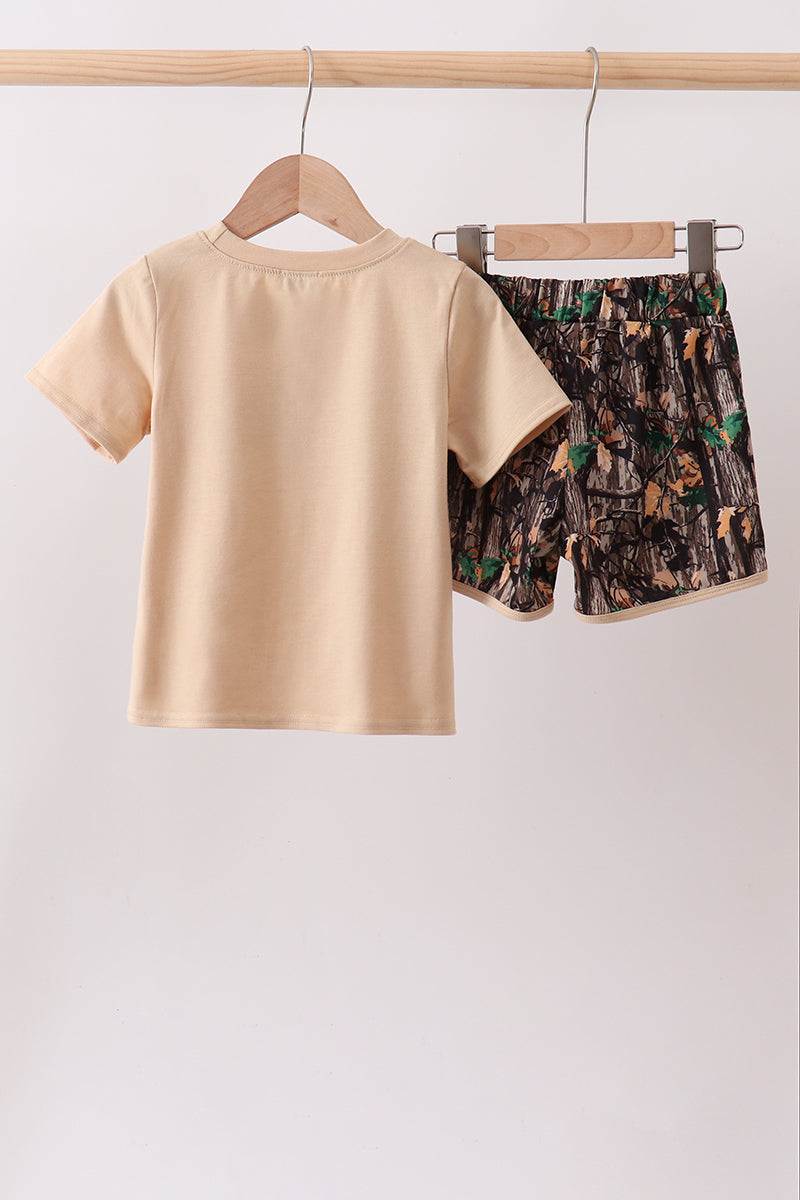 Camo Duck Embroidered Set