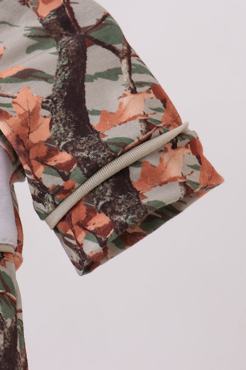 Camo Wildlife Embroidered Bubble