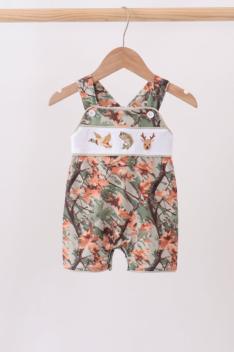 Camo Wildlife Embroidered Jon Jon