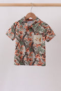 Camo Wildlife Embroidered Dad&me Button Down Shirt
