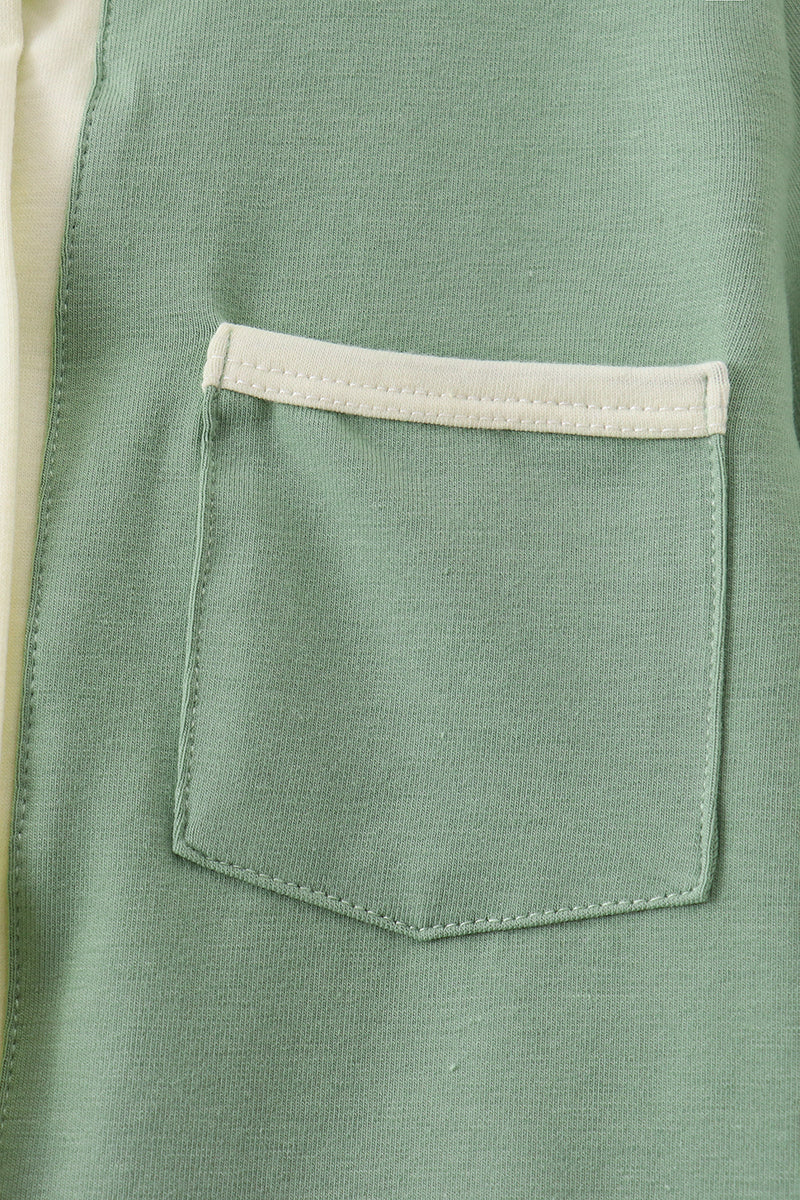 Sage button down shirt