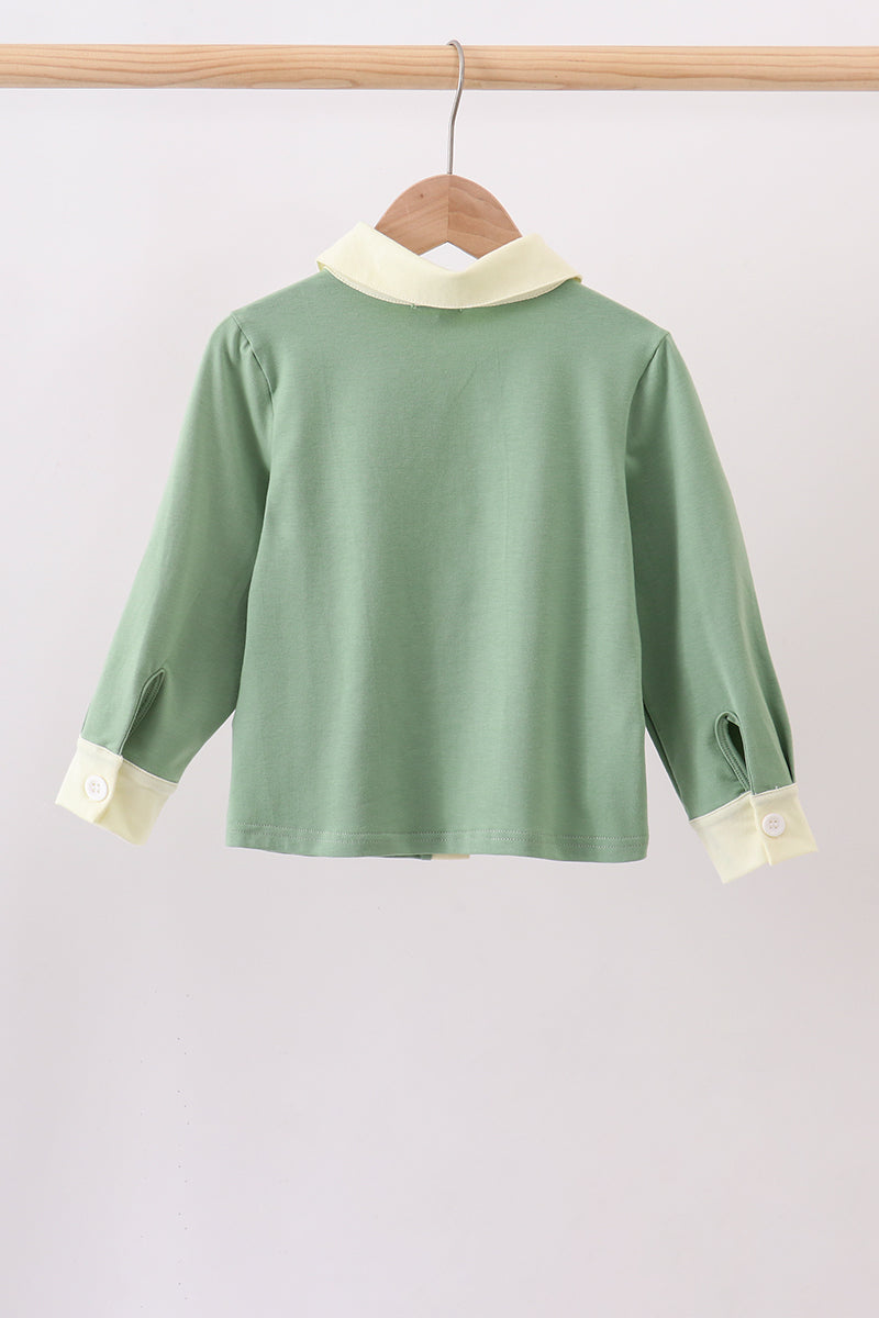Sage button down shirt