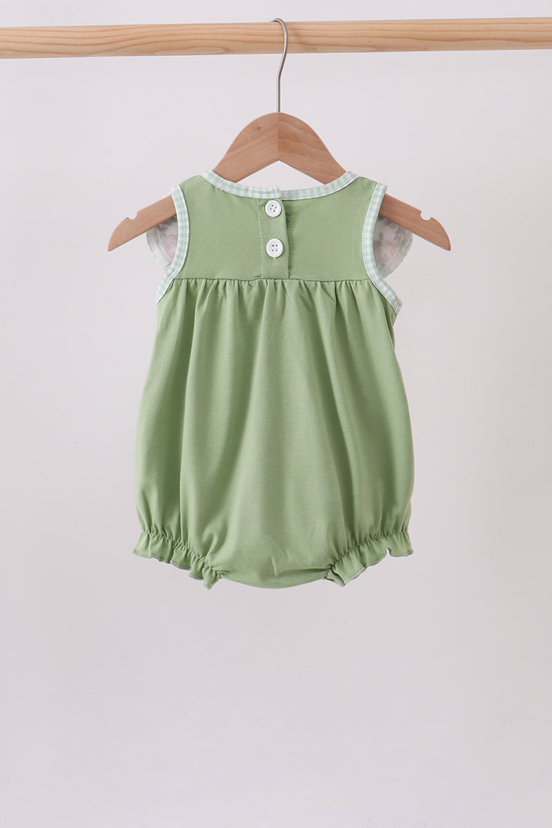 Sage Pumpkin Embroidered Bubble