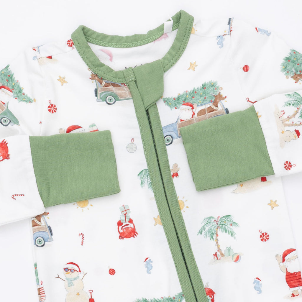 Beach Christmas - Bamboo - Convertible Romper
