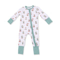 Christmas Teddy Bears Uni - Bamboo - Convertible Romper