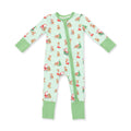 Vintage Reindeer & Santa Uni - Bamboo - Convertible Romper