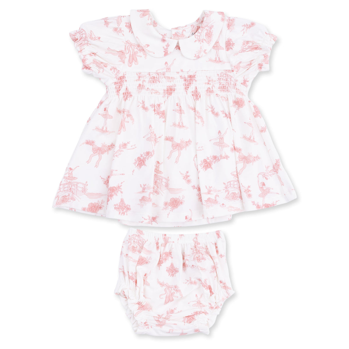 Ballet Toile - Smocked Dress Set