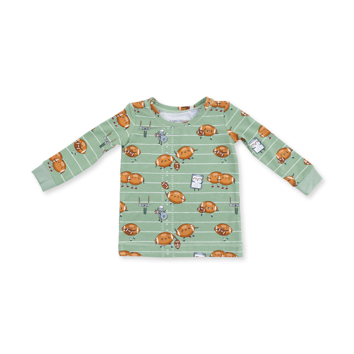 Footballs Playing Football - Long Sleeve Loungewear Set