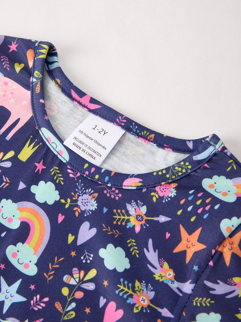 Christmas 3 Piece Girls Pajama Set