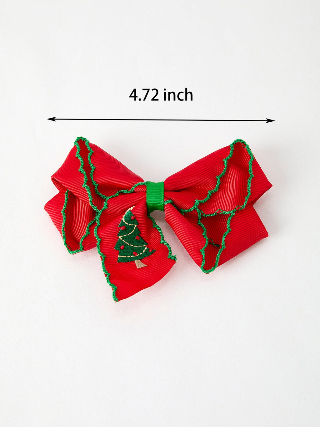Winter Christmas tree Hair Clip