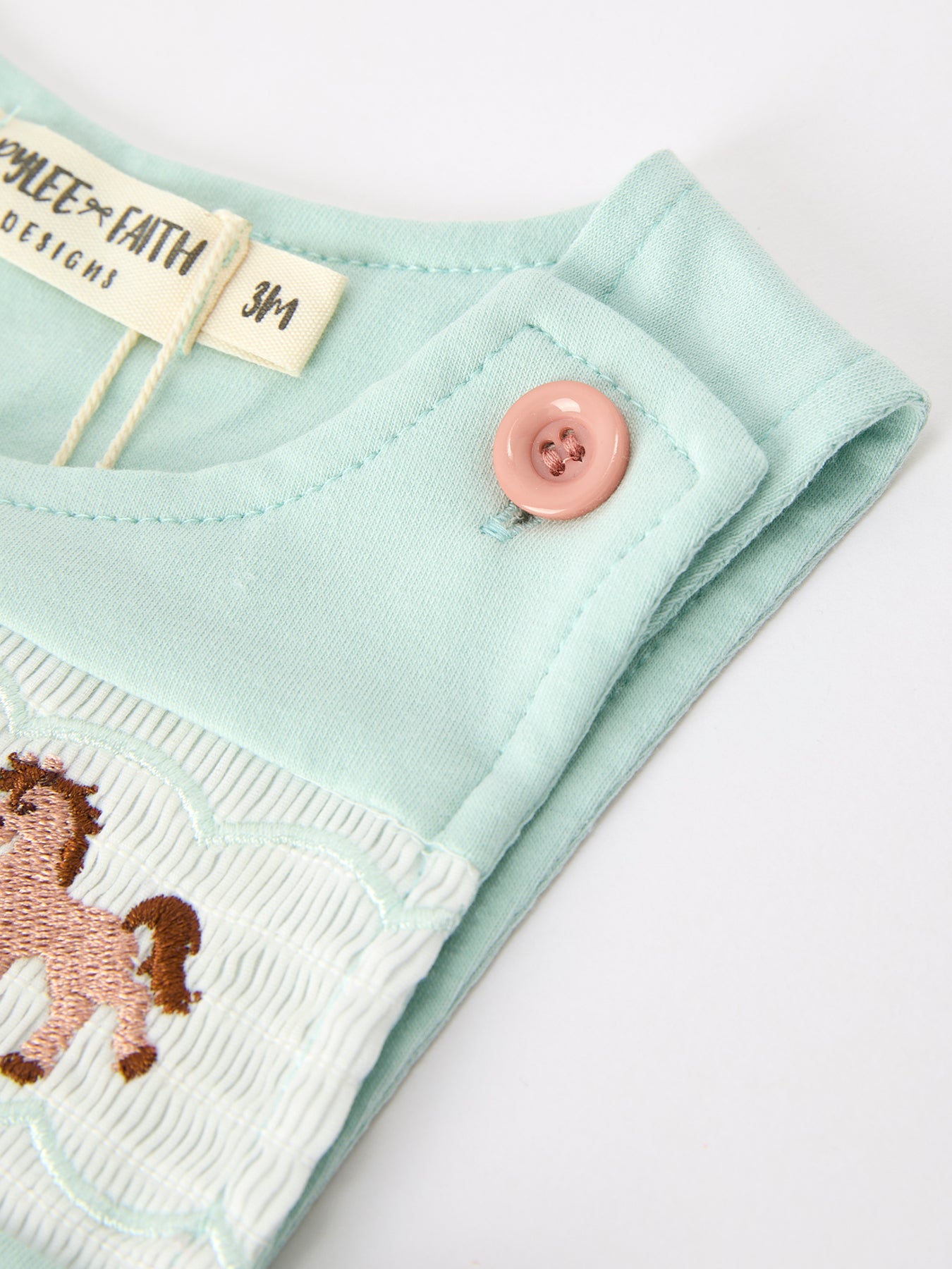 Western Horse Embroidery Boys Jonjon Sleeveless Romper