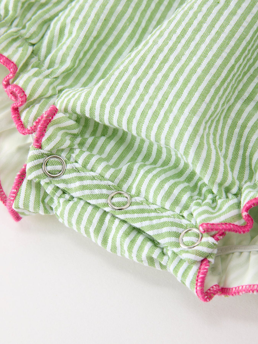 Western Boots Cactus Girls Romper Stripe Ruffle Strap