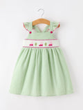 Western Boots Cactus Girls Dress Stripe