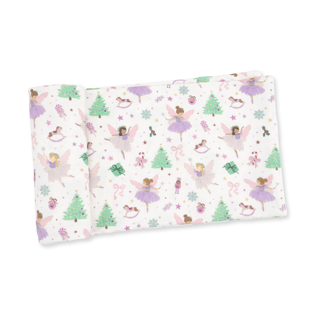 Sugar Plum Fairies - Bamboo - Swaddle Blanket