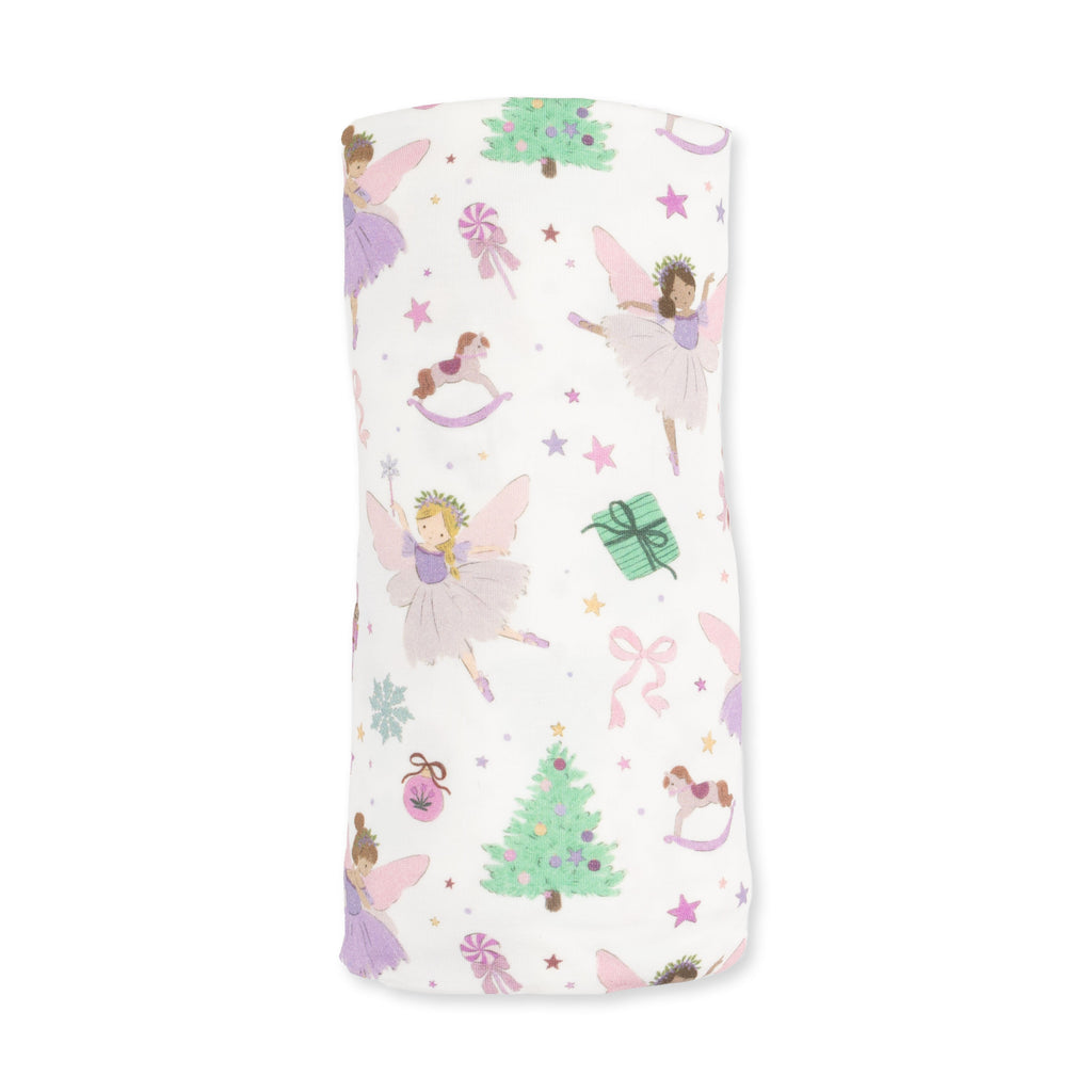Sugar Plum Fairies - Bamboo - Swaddle Blanket