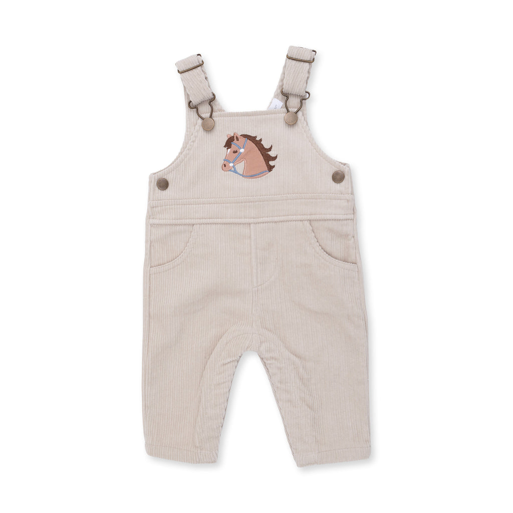 Peyote - Uni Old School Overall with Horse Applique