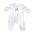 Mama Mallard - Long Sleeve Snap Shoulder Romper