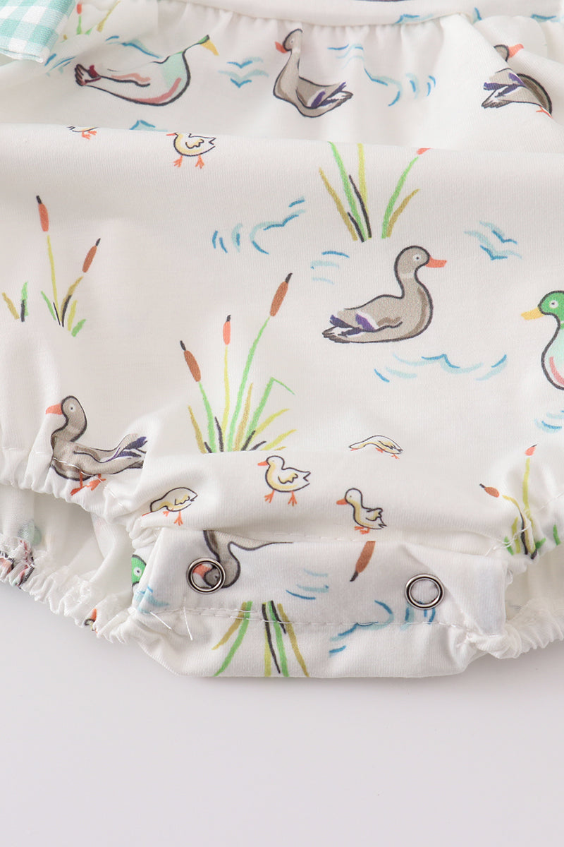 Sage Mallard Floral Bubble