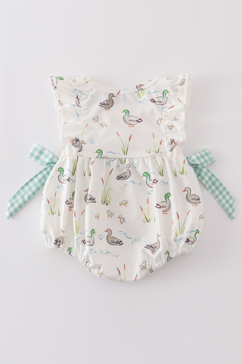 Sage Mallard Floral Bubble