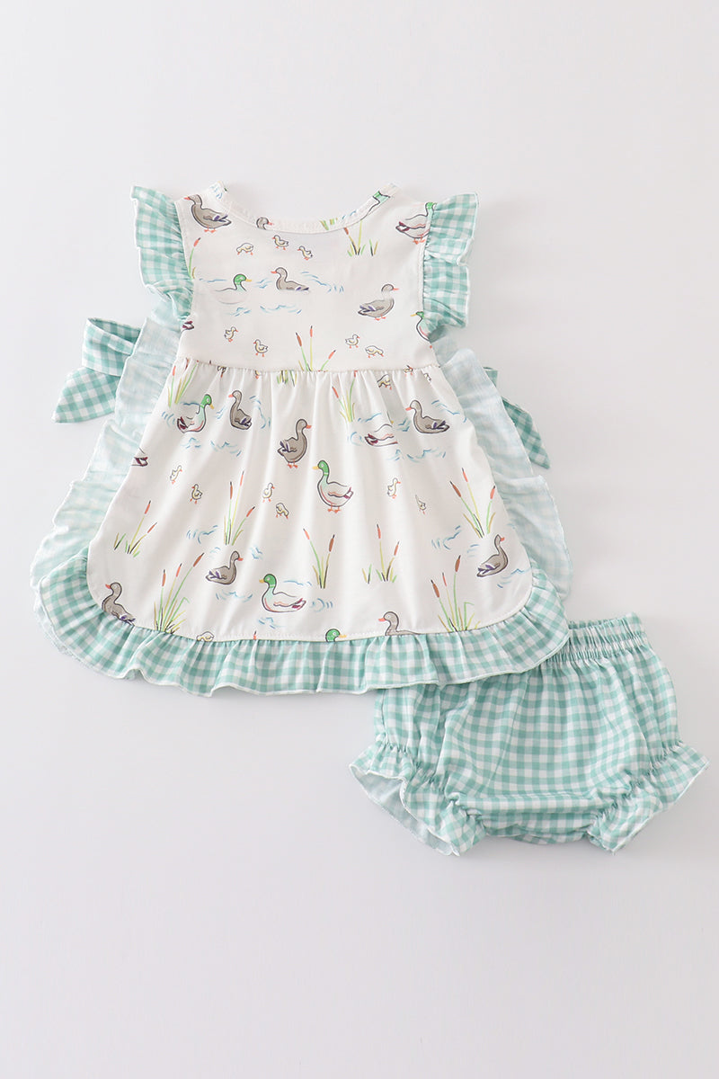 Sage Mallard Bloomer Set