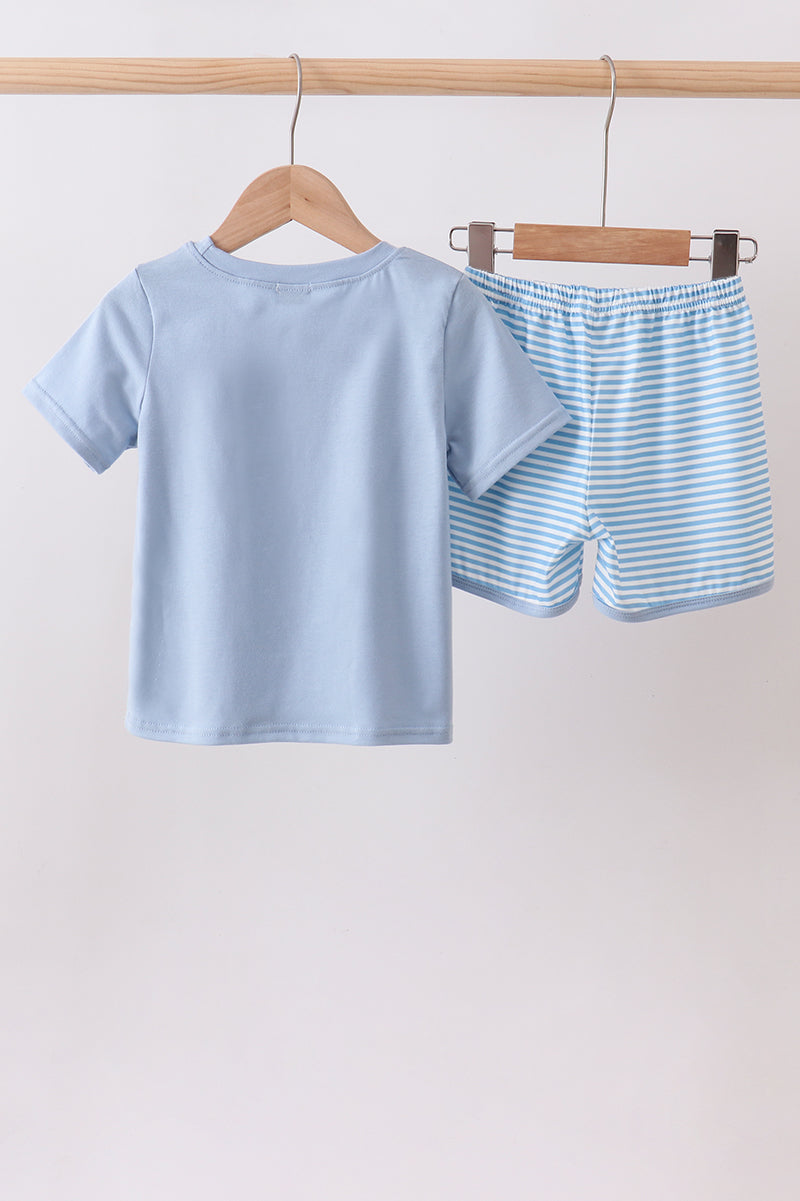 Blue Stripe Set