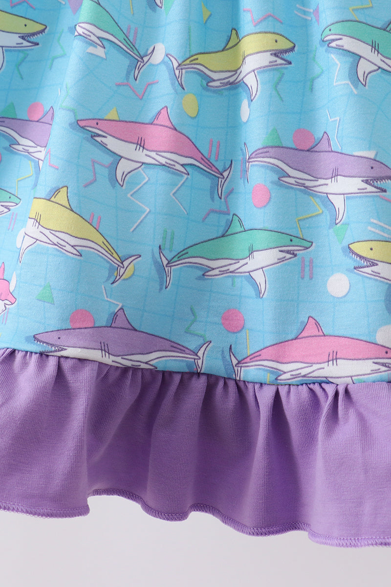 Blue Shark Dress