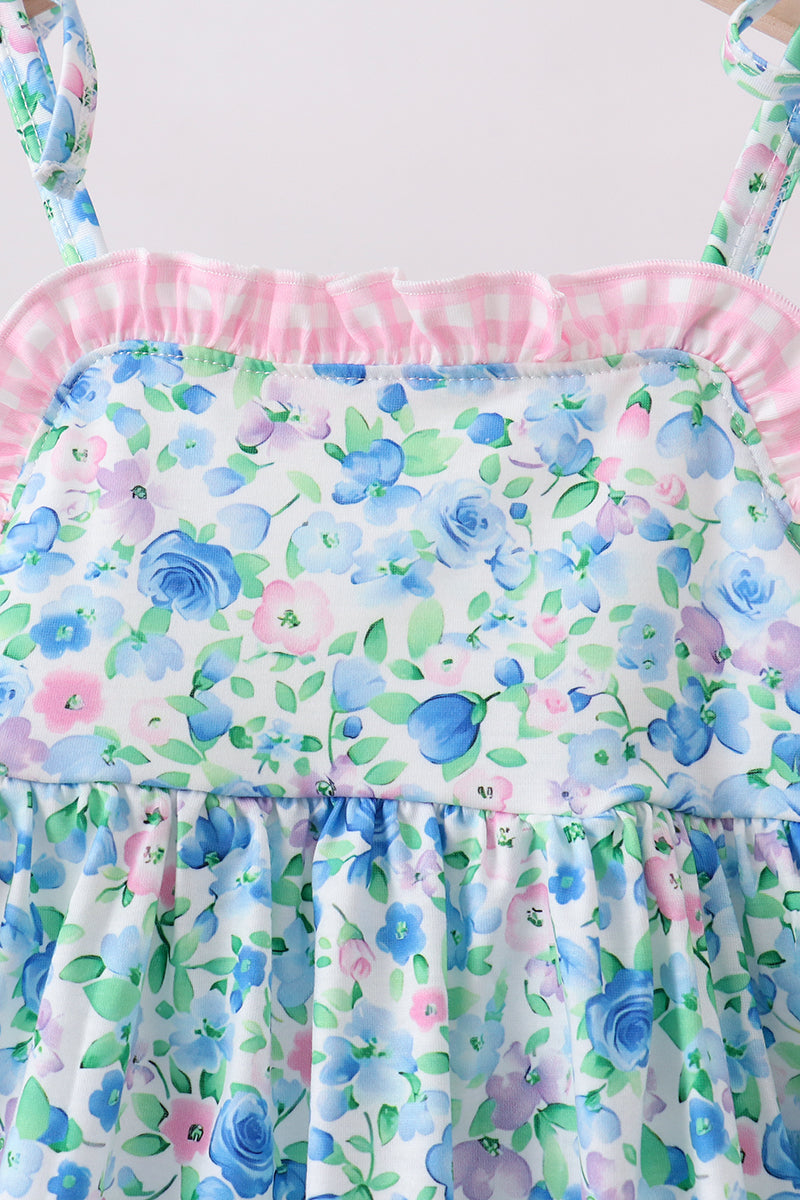 Blue Floral Set